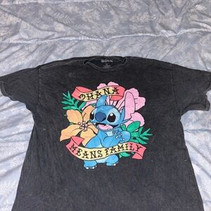 Disney Stitch T-Shirt - Black